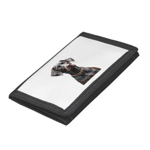 Funny Pointer Shirt Pointer Mom Dad Dog Lover Poin Tri-fold Wallet