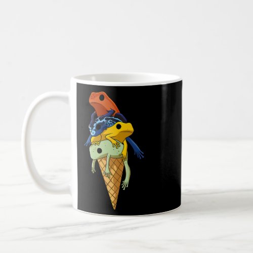 Funny Poison Dart Frogs Ice Cream  Coffee Mug
