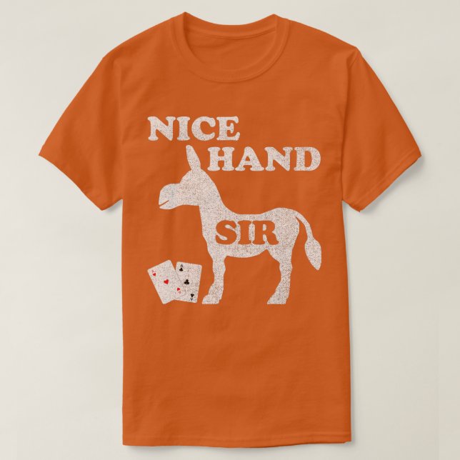 Funny Poker Card Game All In Gambling Poker Tourna T-Shirt (Design Front)