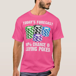 Funny Poker Designs For Men Women Casino Card Game T-Shirt