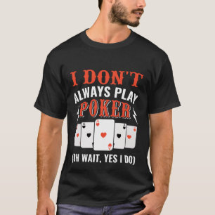 Funny poker word art T-Shirt