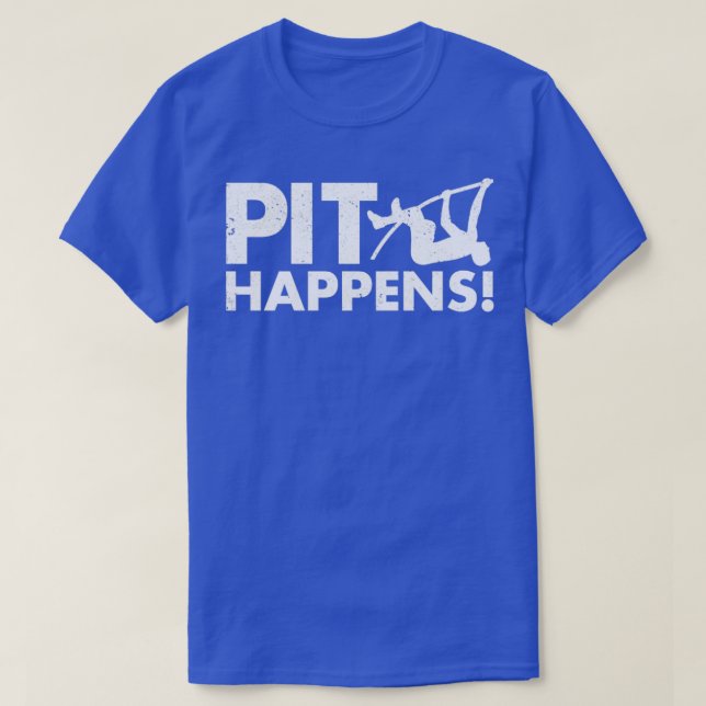 Funny Pole Vault Pole Vaulting Pole Jumping PIT Ha T-Shirt (Design Front)