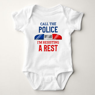 Funny Police Baby Clothes Bodysuit