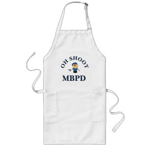 Funny Police Department Apron