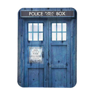 Funny Police phone Public Call Box Magnet