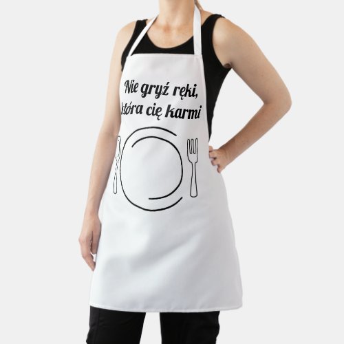 Funny Polish apron