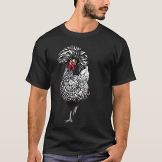 Funny Polish Chicken Backyard Chicken Coop T-Shirt