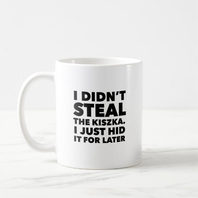 funny polish gift mug (Left)