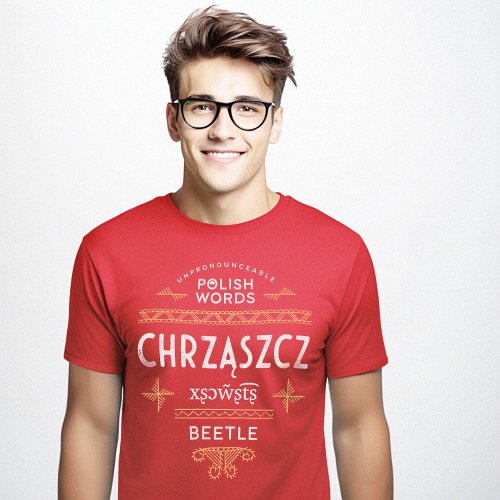Funny Polish Language Gifts Beetle T_Shirt
