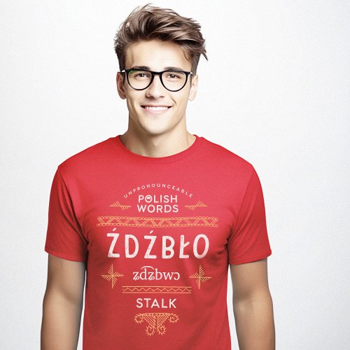 Funny Polish Language Gifts Stalk T_Shirt