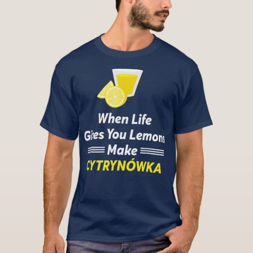 Funny Polish Language Polska Vodka Poland Gift T_Shirt