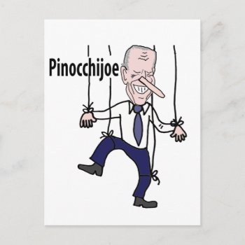 Funny Political Anti Joe Biden Pun Postcard by Politicalfolley at Zazzle