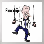 Funny Political Anti Joe Biden Pun Poster at Zazzle