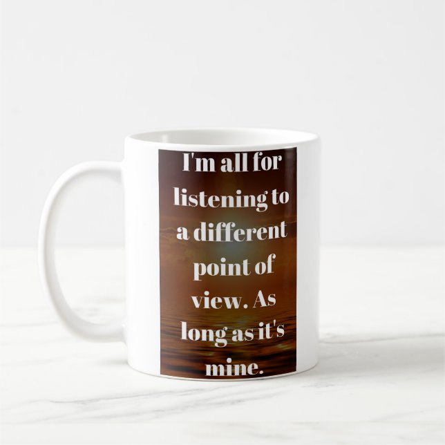 Funny Political Coffee Mug (Left)
