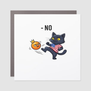 Funny Political Meme No Cat Car Magnet