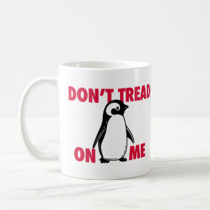 Funny Political Meme Penguin Tariff Coffee Mug