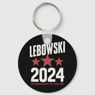 Funny Political Name Lebowski Political Election Keychain