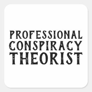 Funny Political Square Sticker