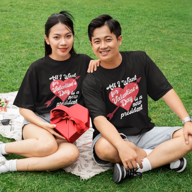 Funny Political Valentine's Day Anti Trump T-Shirt (Creator Uploaded)