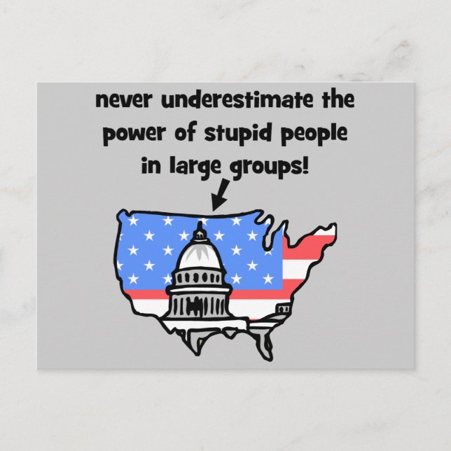 funny politics postcard (Front)