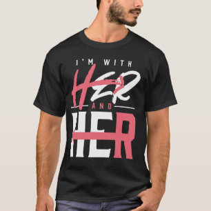 Funny Polyamory Pride Throuple LGBTQ Polyamorous P T-Shirt