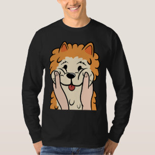 Funny Pomeranian Chubby Cheeks T-Shirt