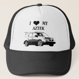Funny Pontiac Aztek Car Hat