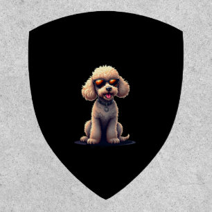 Funny Poodle Animal Lover Dogs Graphic Cute Dog Ow Patch