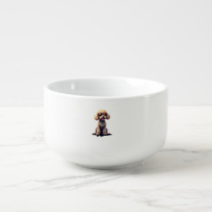Funny Poodle Animal Lover Dogs Graphic Cute Dog Ow Soup Mug
