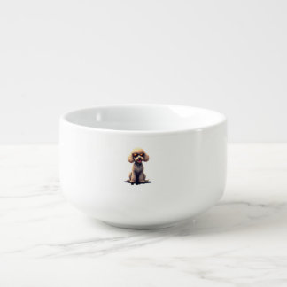 Funny Poodle Animal Lover Dogs Graphic Cute Dog Ow Soup Mug