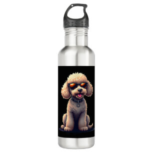 Funny Poodle Animal Lover Dogs Graphic Cute Dog Ow Stainless Steel Water Bottle