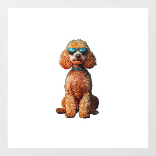 Funny Poodle Animal Lover Dogs Graphic Cute Dog Ow Wall Decal