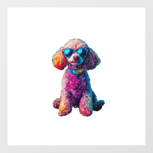 Funny Poodle Animal Lover Dogs Graphic Cute Dog Ow Wall Decal