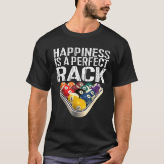 Funny Pool Perfect Rack Billiards Tee