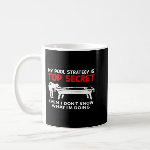 Funny Pool Player Billiards Gift Coffee Mug