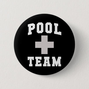 Funny Pool Team Beach Cruise Swim Scu Beaching Vac Button