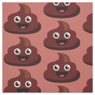 Funny Poop custom color fabric