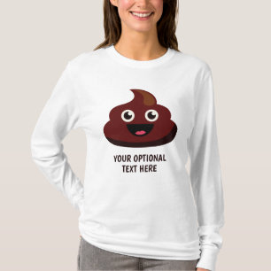 Funny POOP custom text shirts & jackets