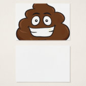 funny poop emoji (Front & Back)