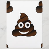 funny poop emoji (Front)