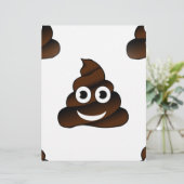 funny poop emoji (Standing Front)