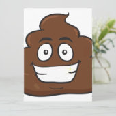 funny poop emoji (Standing Front)