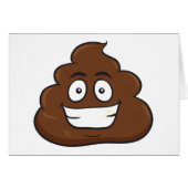 funny poop emoji (Front Horizontal)