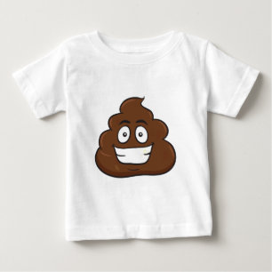funny poop emoji baby T-Shirt