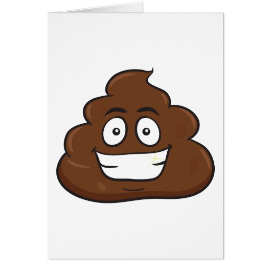 funny poop emoji cards (Front)
