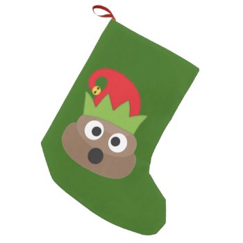 Funny Poop Emoji Christmas Stocking by MishMoshEmoji at Zazzle