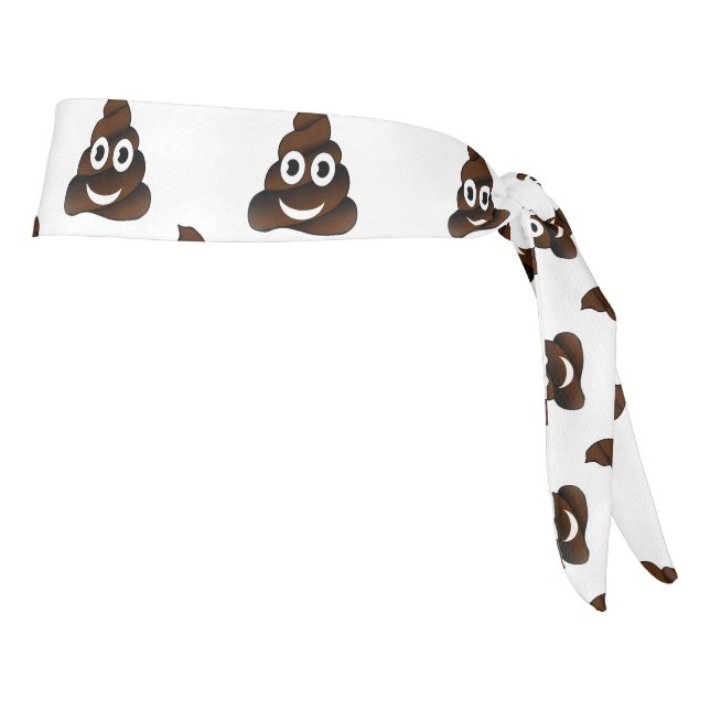 funny poop emoji headband (Rotate 90)