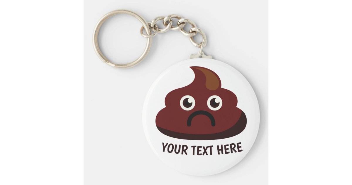 Lot of 2 Dog Poop Poo Crap Key Chain Keychain Novelty Gag Gift