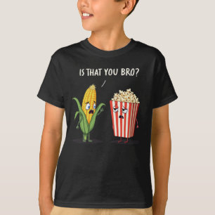 Funny Popcorn Cute Kawaii Style Popped Pop-Corn T-Shirt
