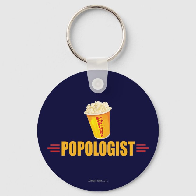 Funny Popcorn Keychain (Front)